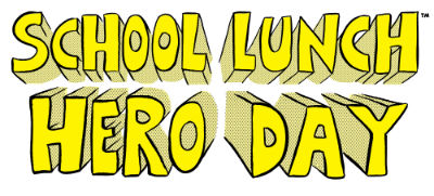 school lunch hero day logo