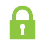 privacy and security lock icon